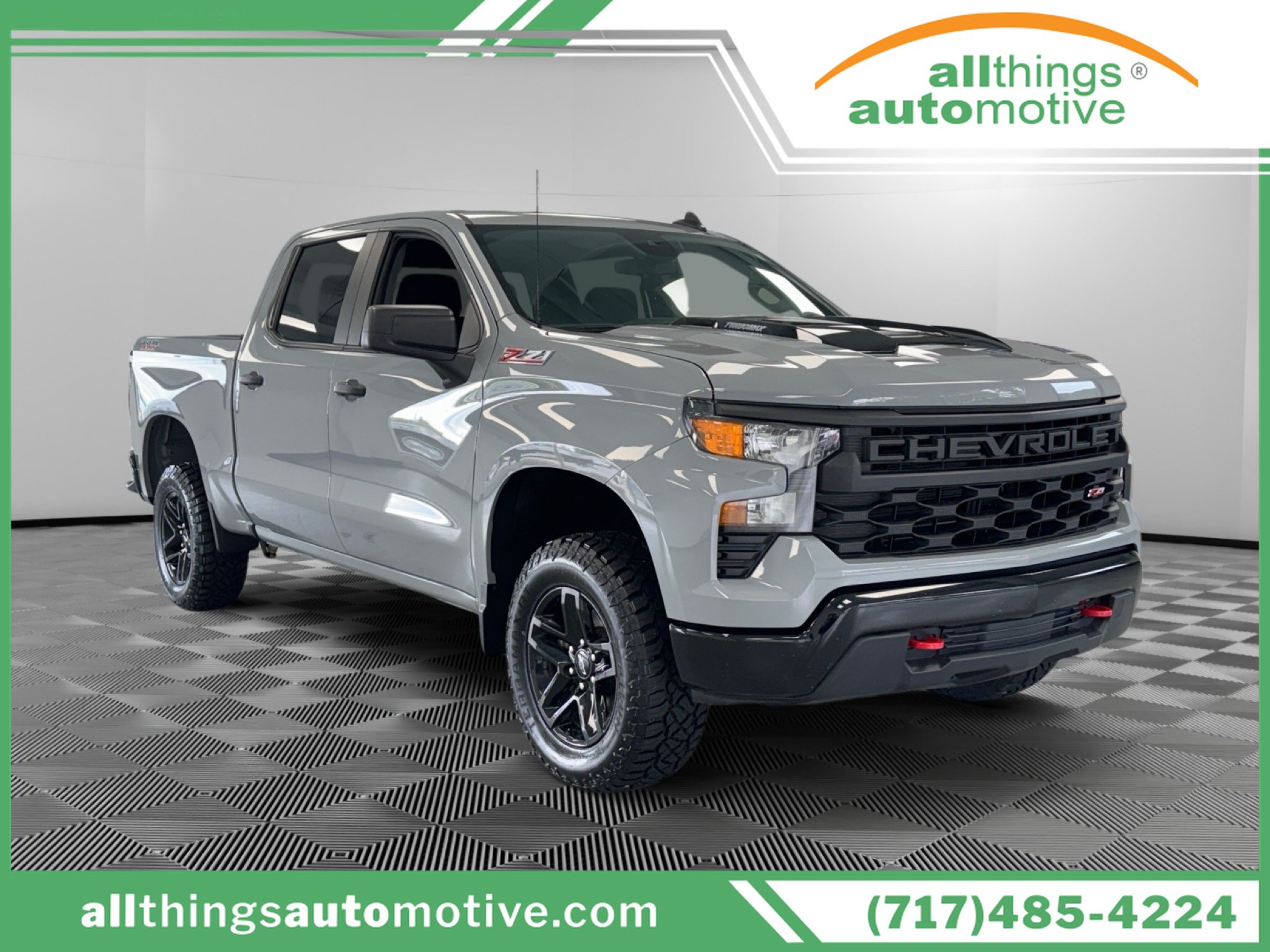 Used 2024 Chevrolet Silverado 1500 Custom Trail Boss AWD/4WD image 1