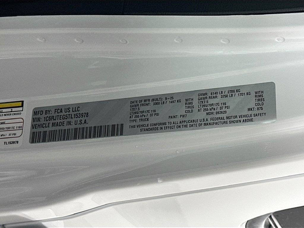 New 2026 Jeep Gladiator Mojave AWD/4WD image 19