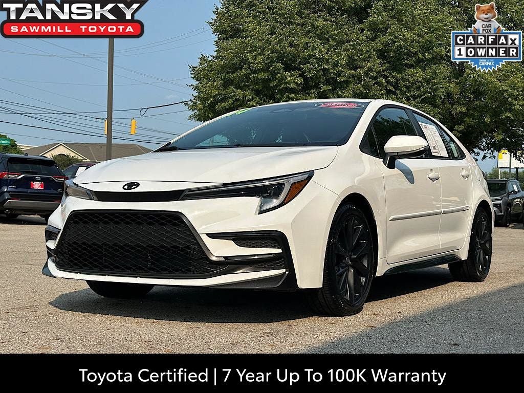 Certified 2024 Toyota Corolla XSE