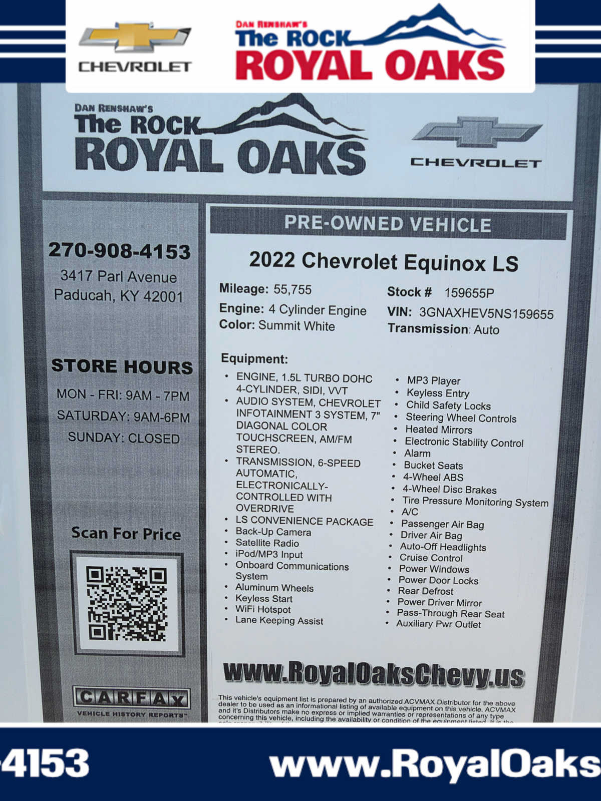 Used 2022 Chevrolet Equinox LS w/ LS Convenience Package FWD image 29