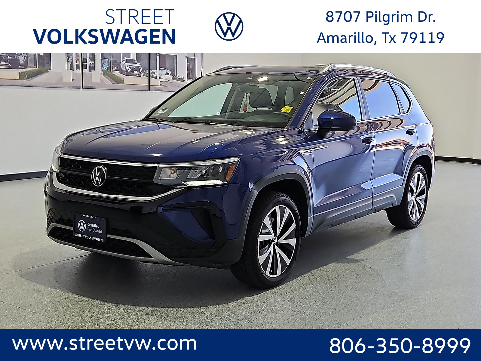 Certified 2023 Volkswagen Taos SE