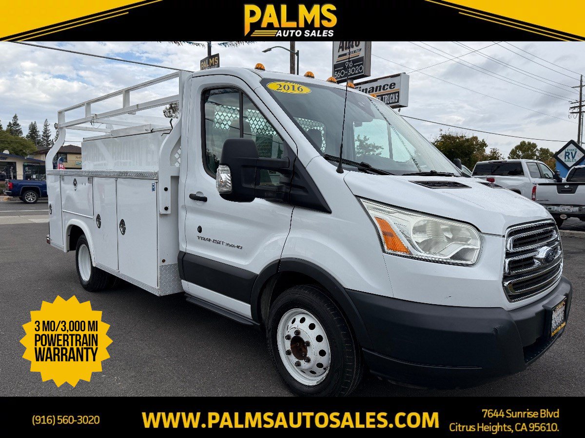 Used 2016 Ford Transit 350 138 DRW w/ Premium Package RWD image 1