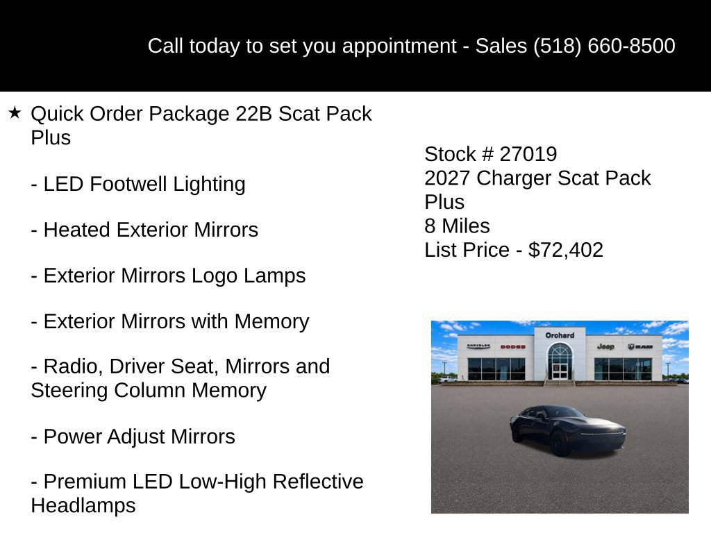 New 2027 Dodge Charger Scat Pack AWD/4WD image 16