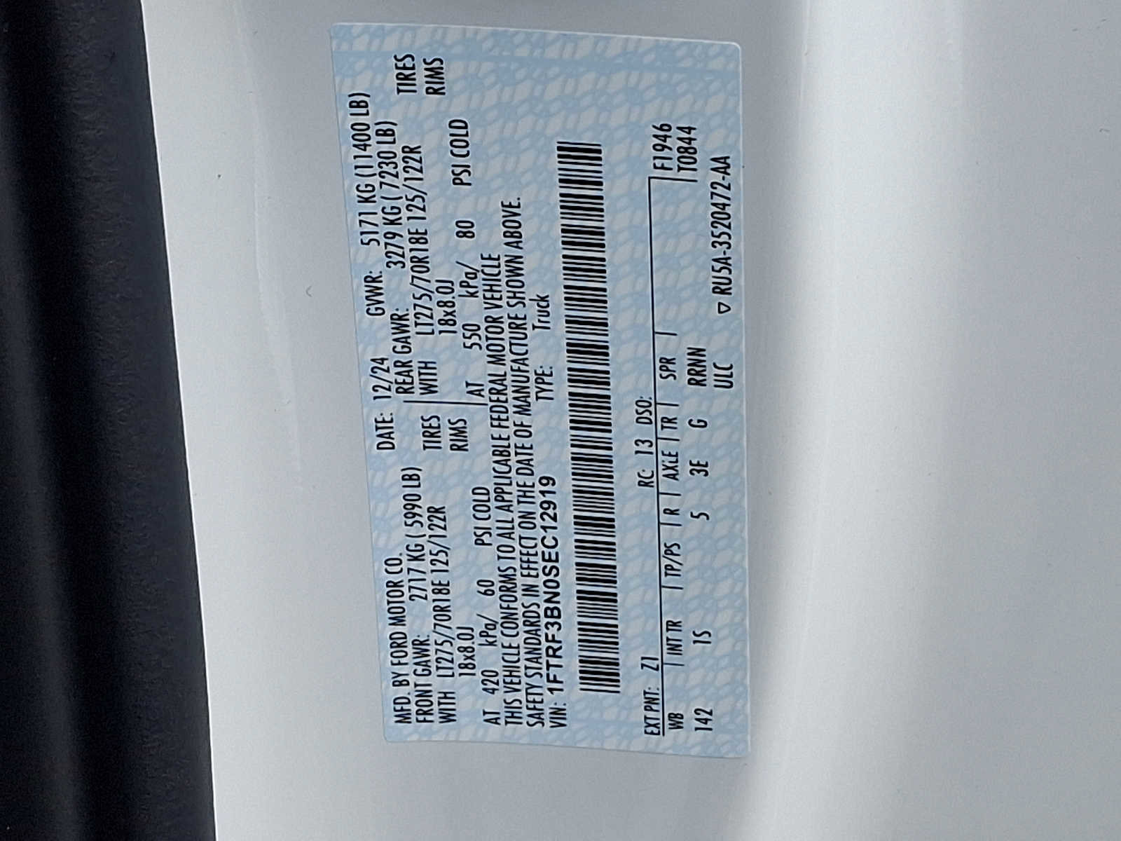 New 2025 Ford F350 XL w/ STX Appearance Package image 18