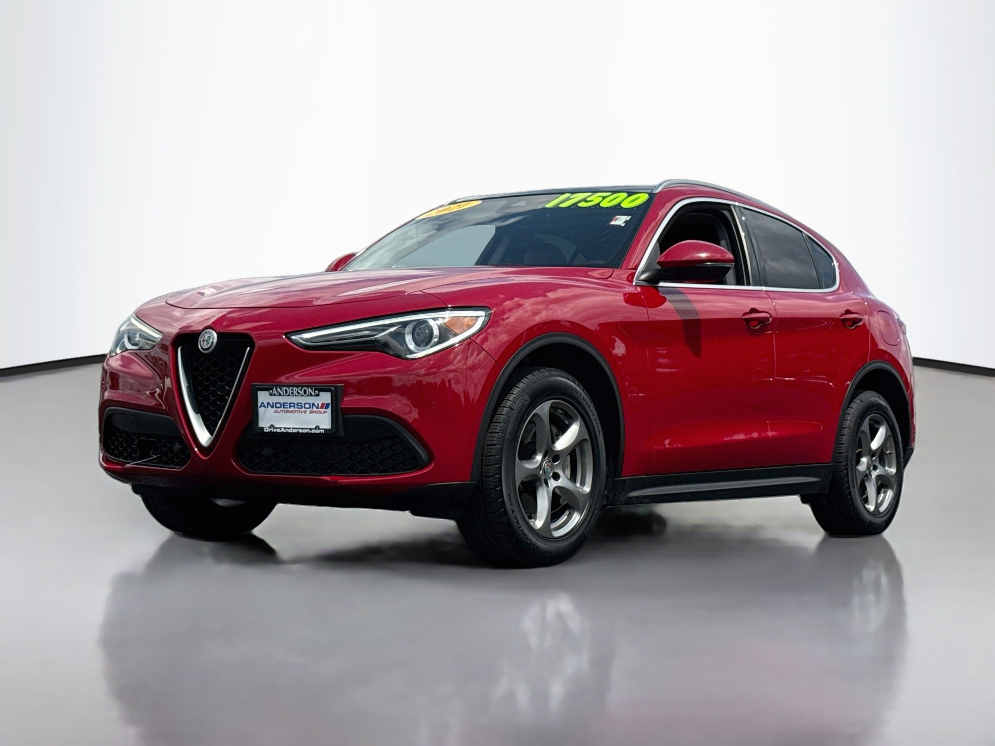 Used 2021 Alfa Romeo Stelvio Sprint w/ Sun & Sound Package AWD/4WD image 3