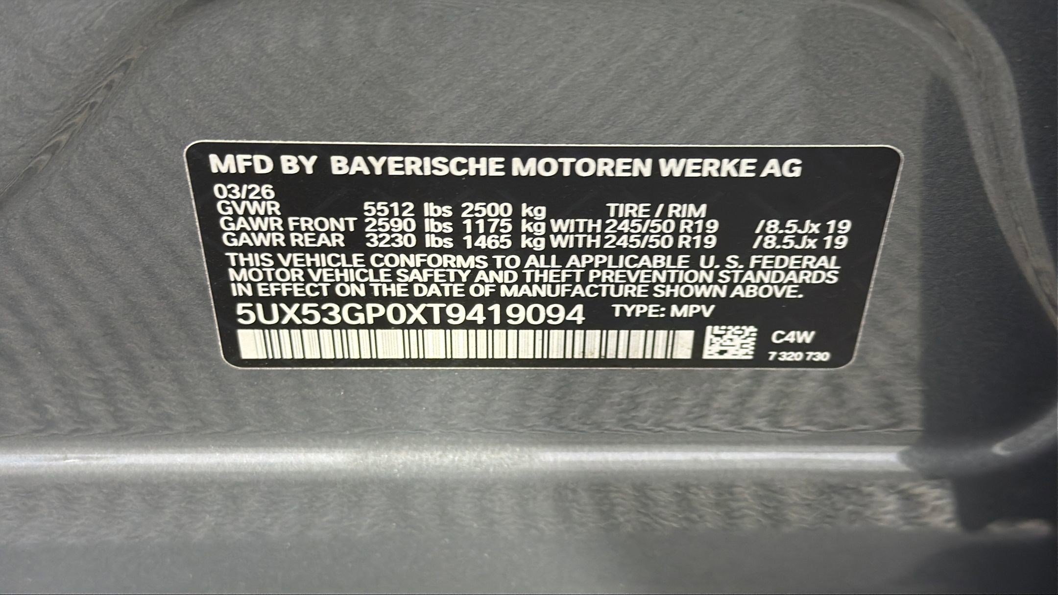 Used 2026 BMW X3 xDrive30i AWD/4WD image 19