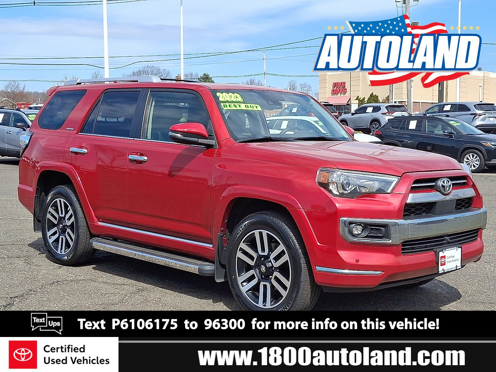 Used 2023 Toyota 4Runner Limited AWD/4WD image 1