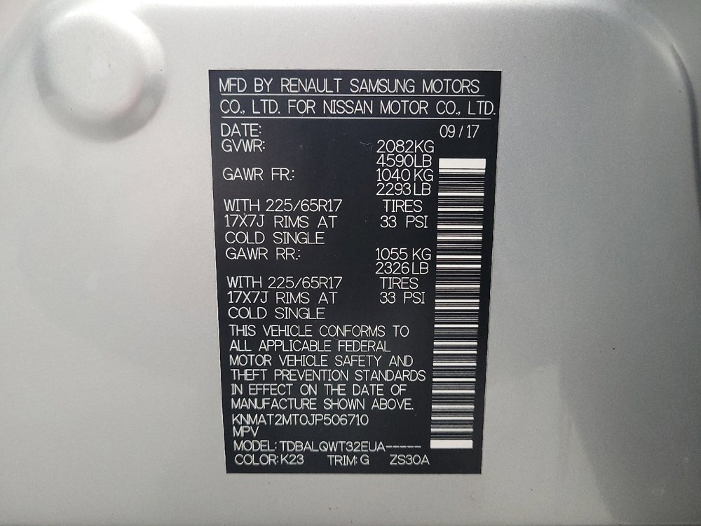 Used 2018 Nissan Rogue SV image 33