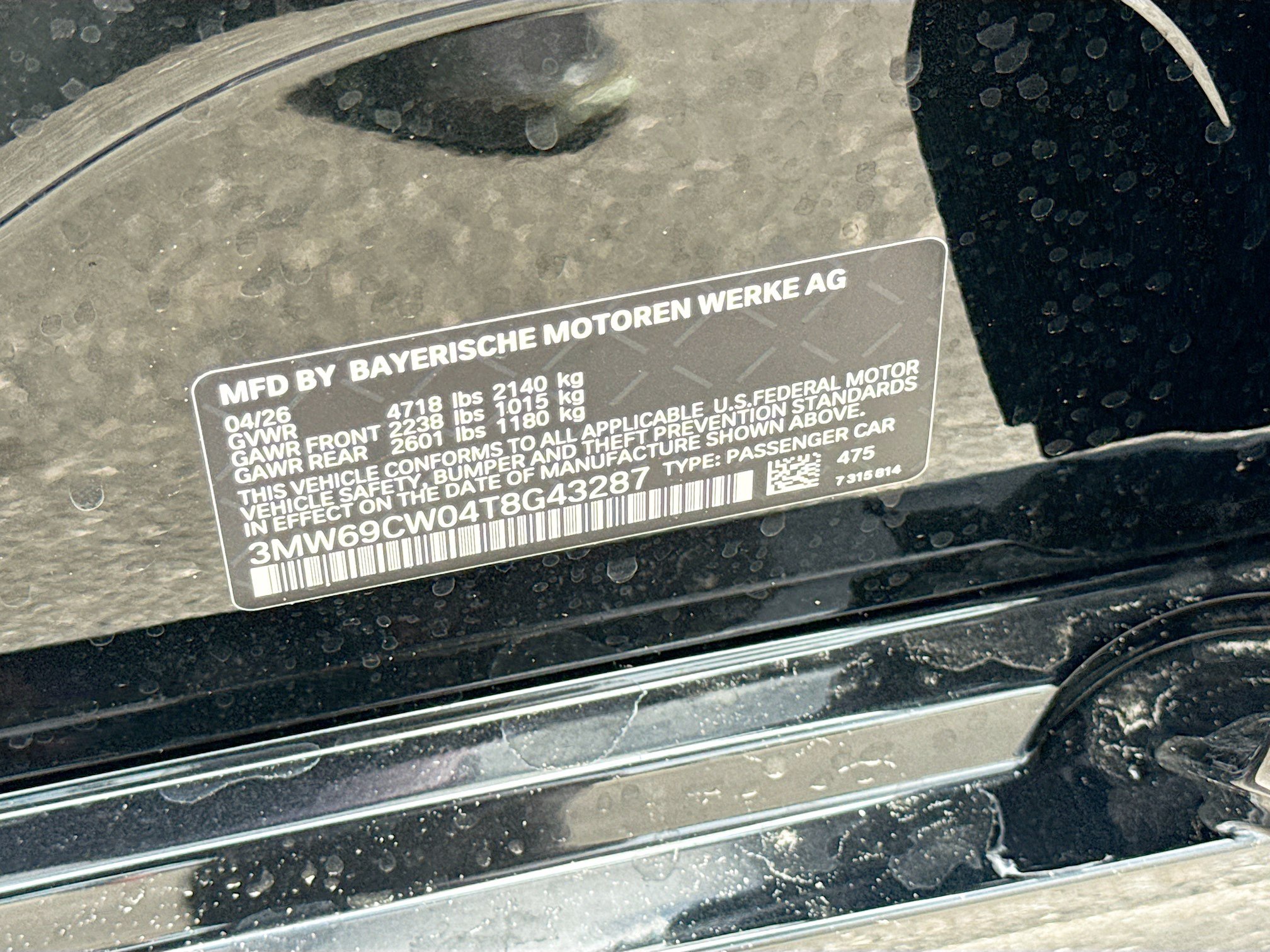 New 2026 BMW 330i Sedan w/ Convenience Package RWD image 43