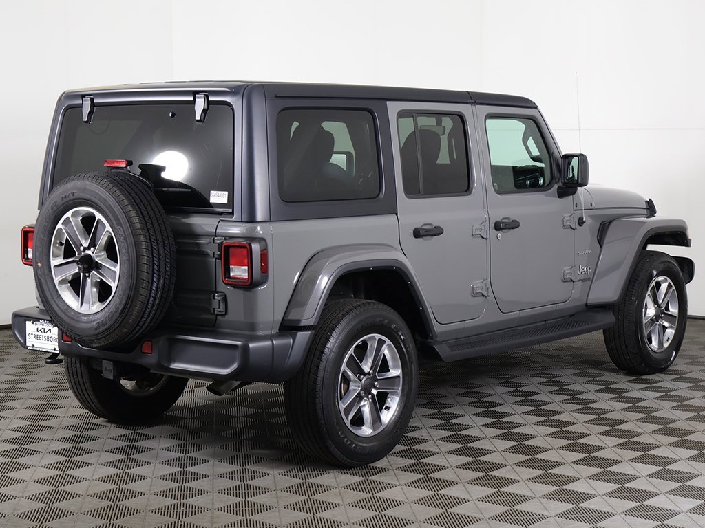 Used 2021 Jeep Wrangler Unlimited Sahara w/ Uconnect 4C Nav & Sound Group image 7