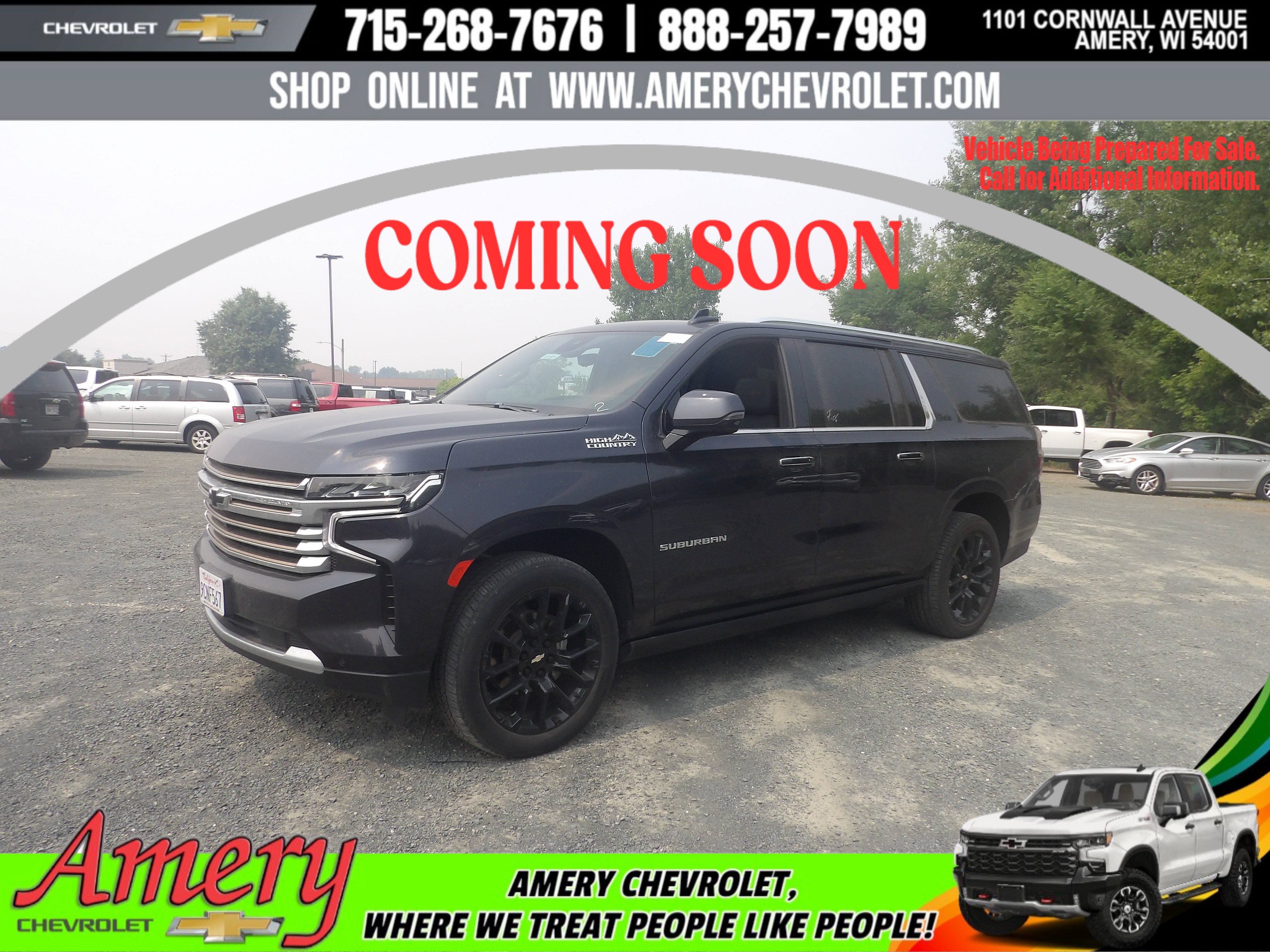 Used 2023 Chevrolet Suburban High Country AWD/4WD image 1