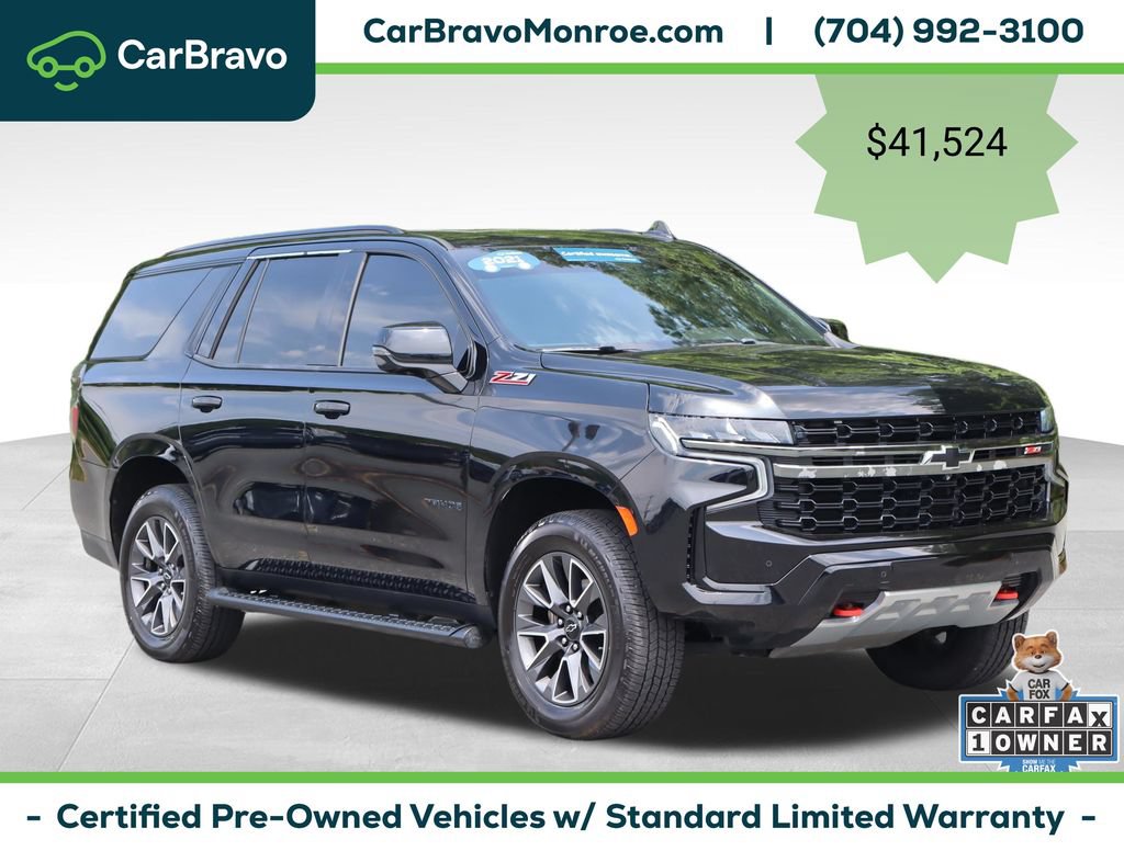 Certified 2021 Chevrolet Tahoe Z71 w/ Z71 Signature Package AWD/4WD image 8