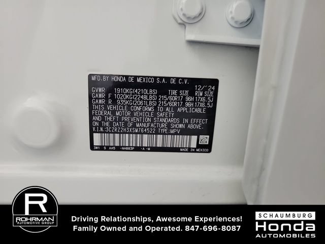 Certified 2025 Honda HR-V LX image 37
