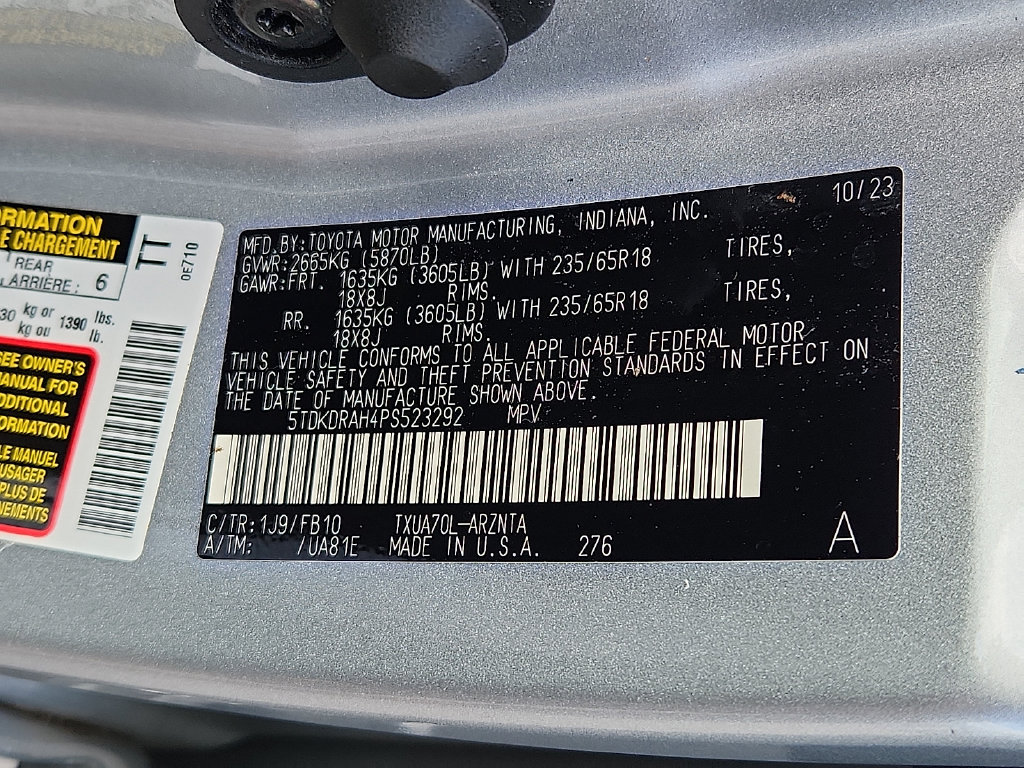 Used 2023 Toyota Highlander L FWD image 27