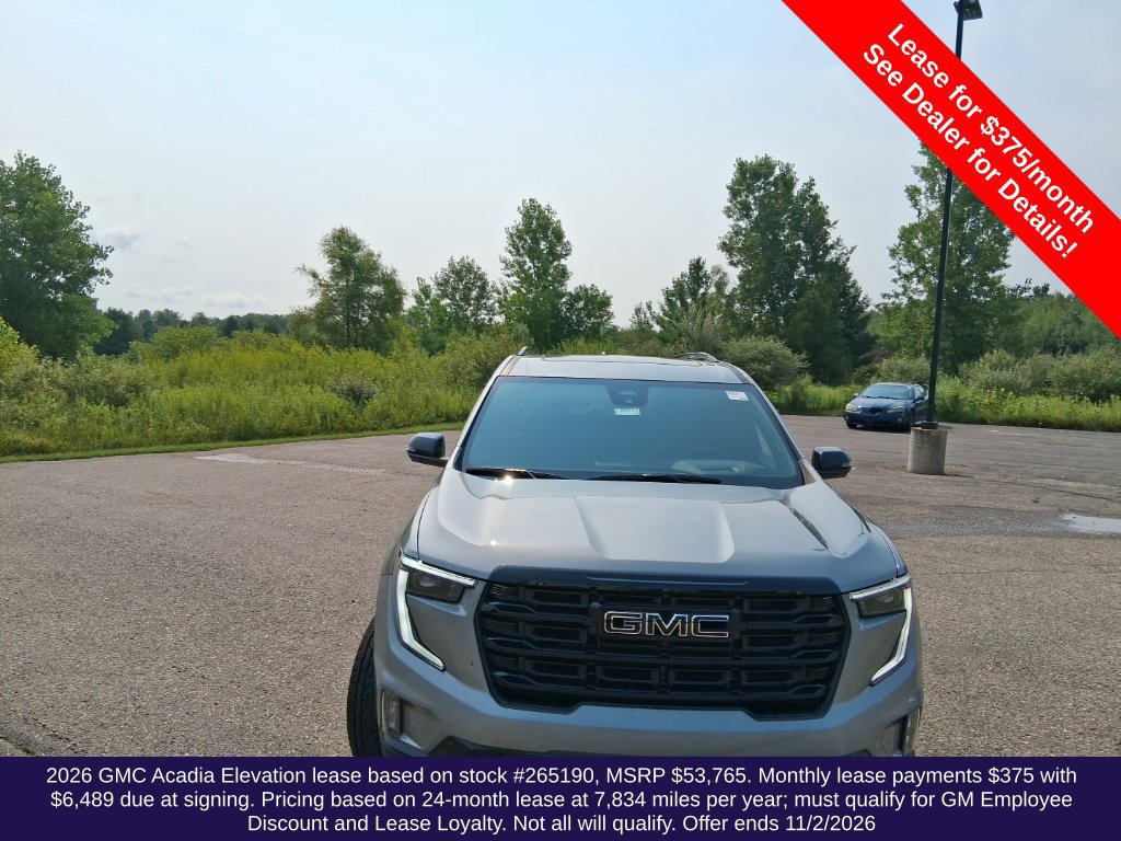 New 2026 GMC Acadia Elevation w/ Black Edition AWD/4WD image 9