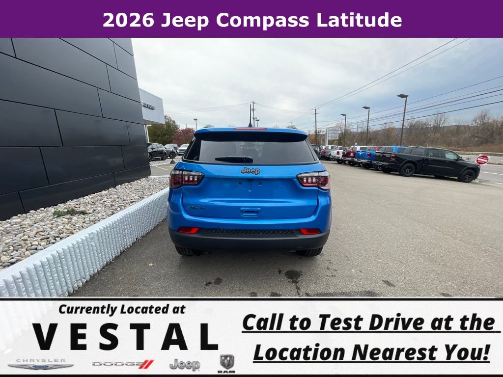New 2026 Jeep Compass Latitude w/ Quick Order Package 29K image 6