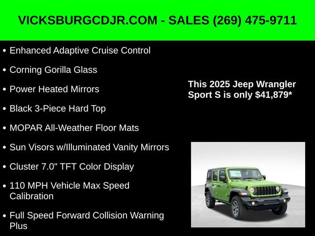 New 2025 Jeep Wrangler Sport S image 33