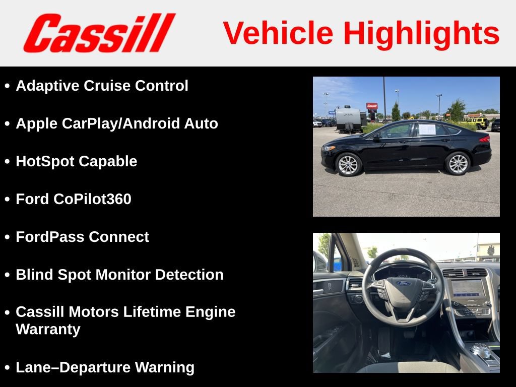Used 2020 Ford Fusion SE FWD image 7