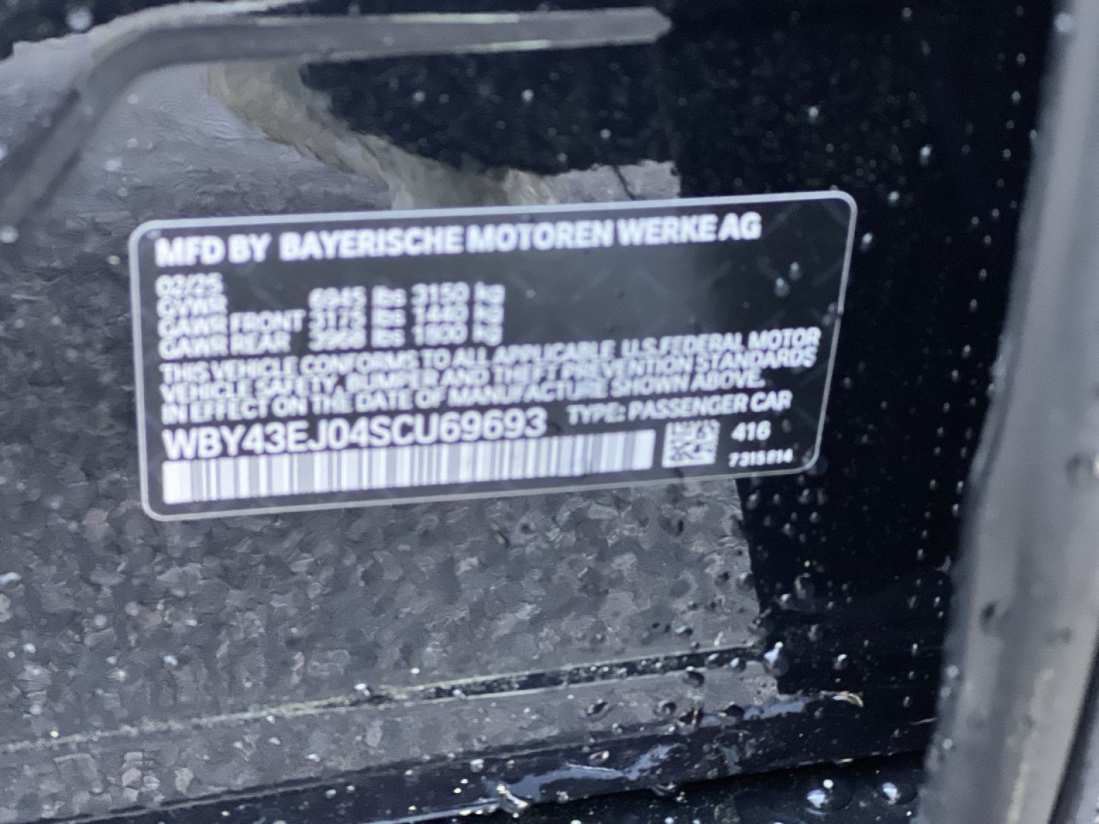 New 2025 BMW i7 eDrive50 w/ Executive Package RWD image 71