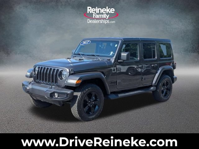 Used 2022 Jeep Wrangler Unlimited Sahara AWD/4WD image 1