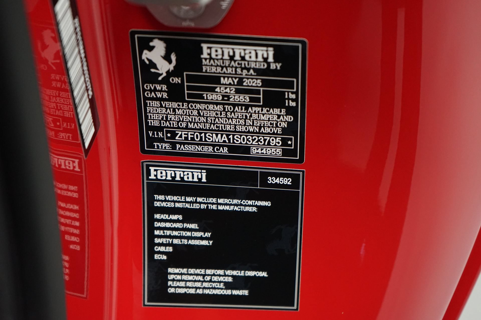 Used 2025 Ferrari 296 GTS RWD image 31