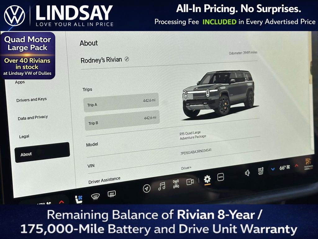 Used 2024 Rivian R1S Adventure AWD/4WD image 23