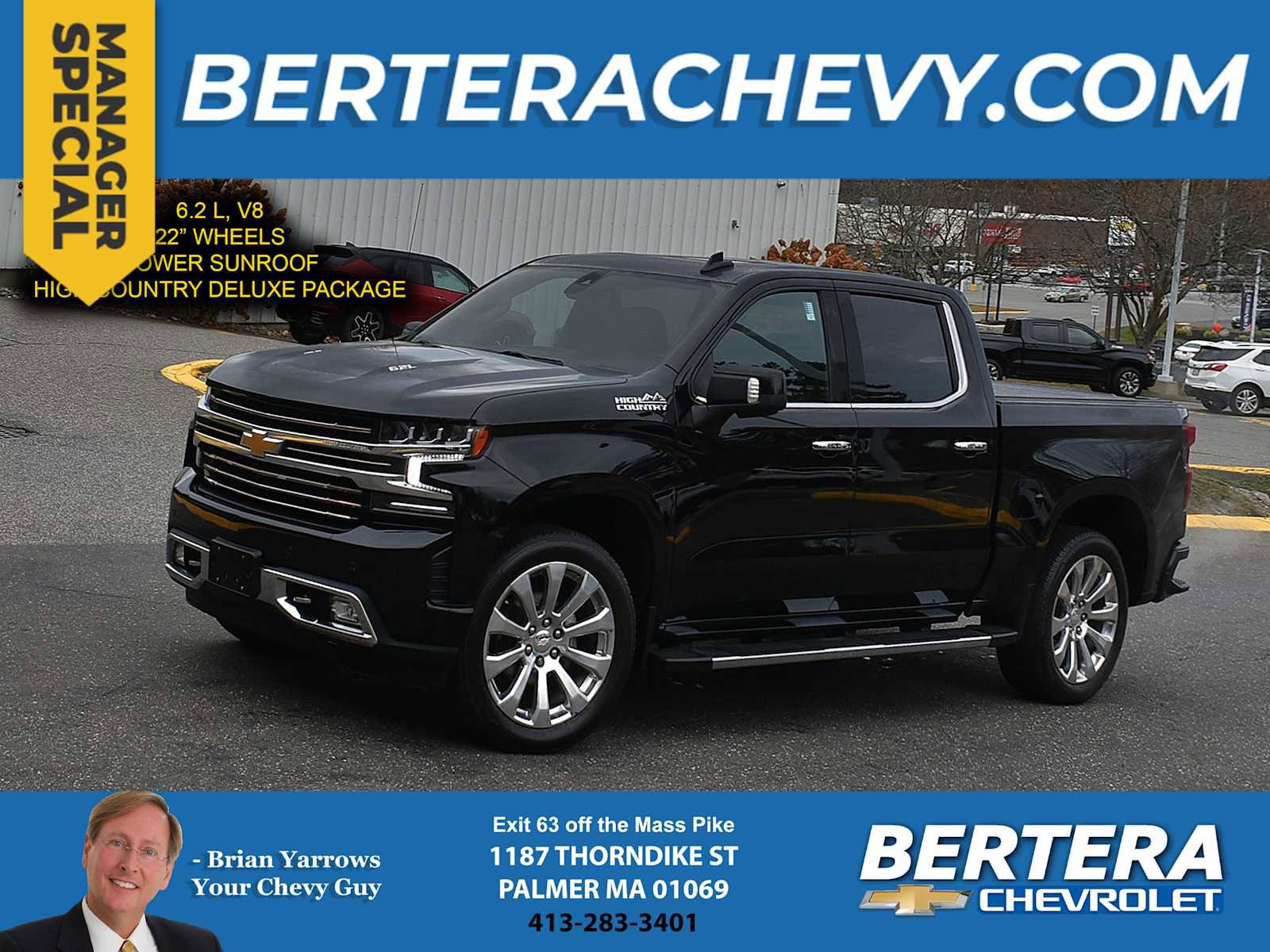 Used 2022 Chevrolet Silverado 1500 High Country