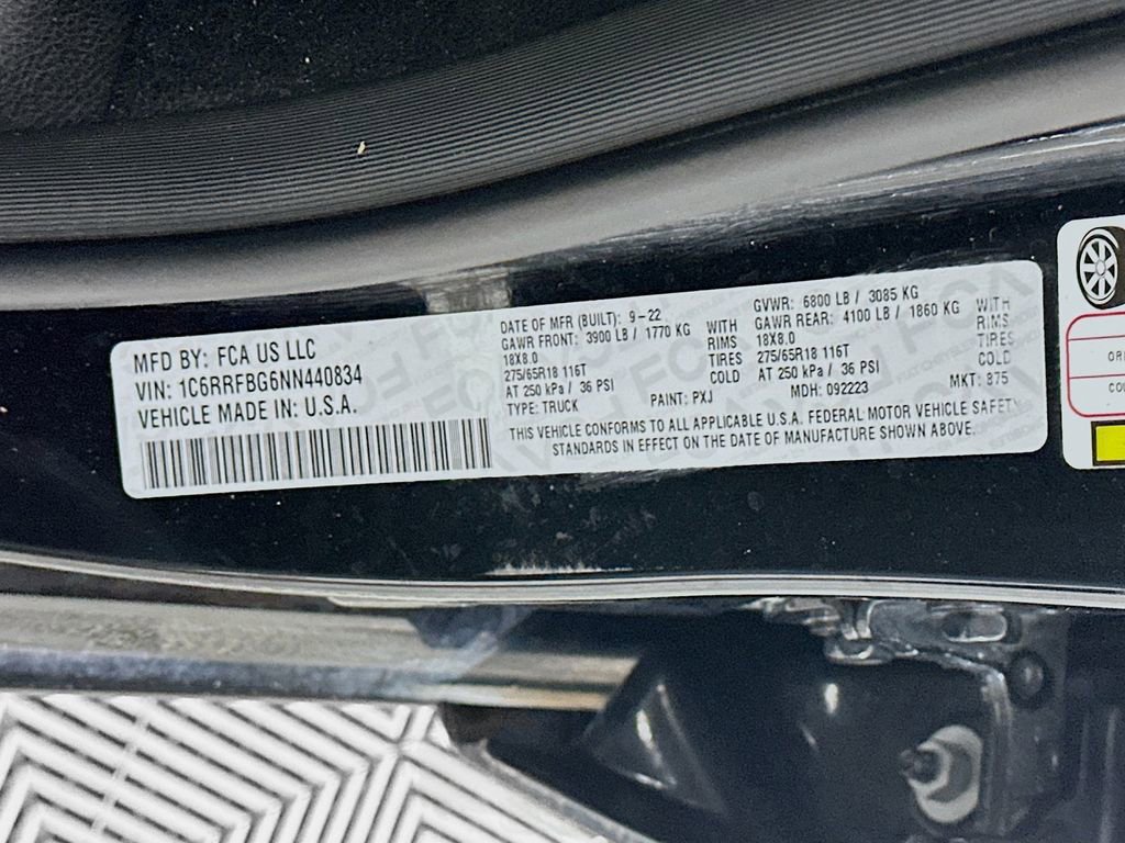 Used 2022 RAM 1500 Big Horn image 36