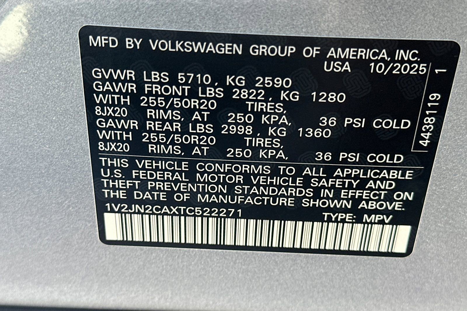 New 2026 Volkswagen Atlas SE image 25