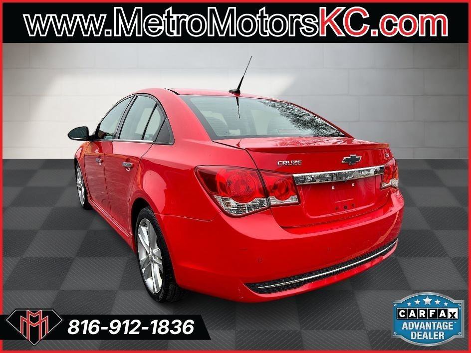 Used 2014 Chevrolet Cruze LTZ w/ Sun, Sound and Sport Package image 3