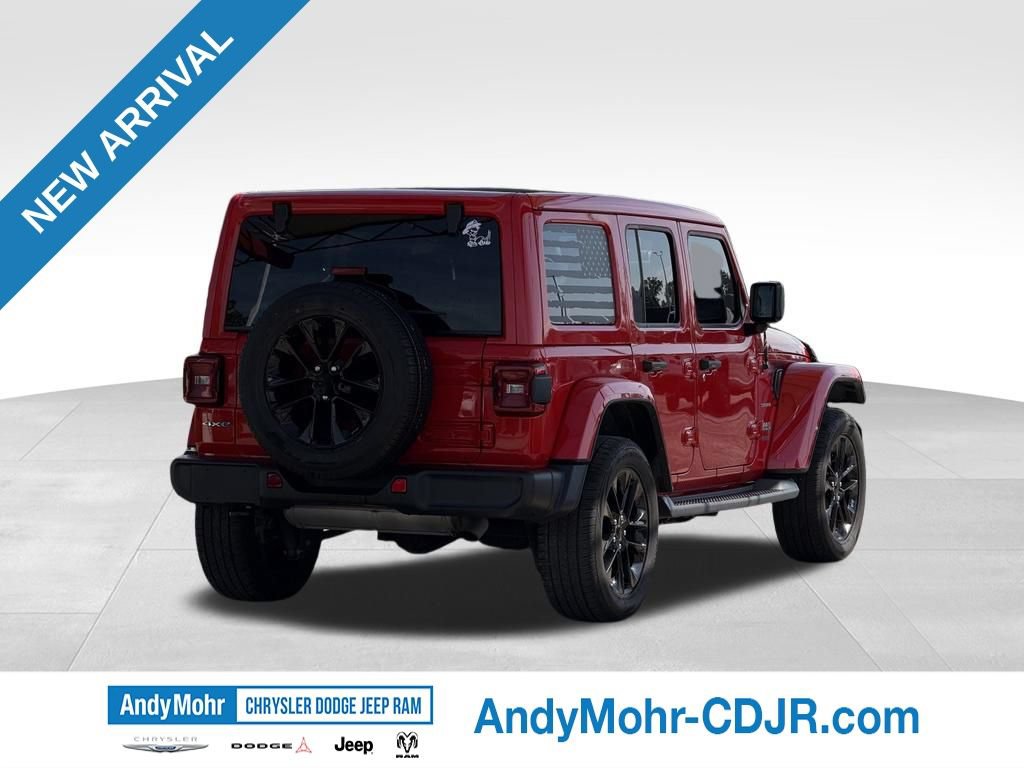 Used 2021 Jeep Wrangler Unlimited Sahara w/ Cold Weather Group AWD/4WD image 8