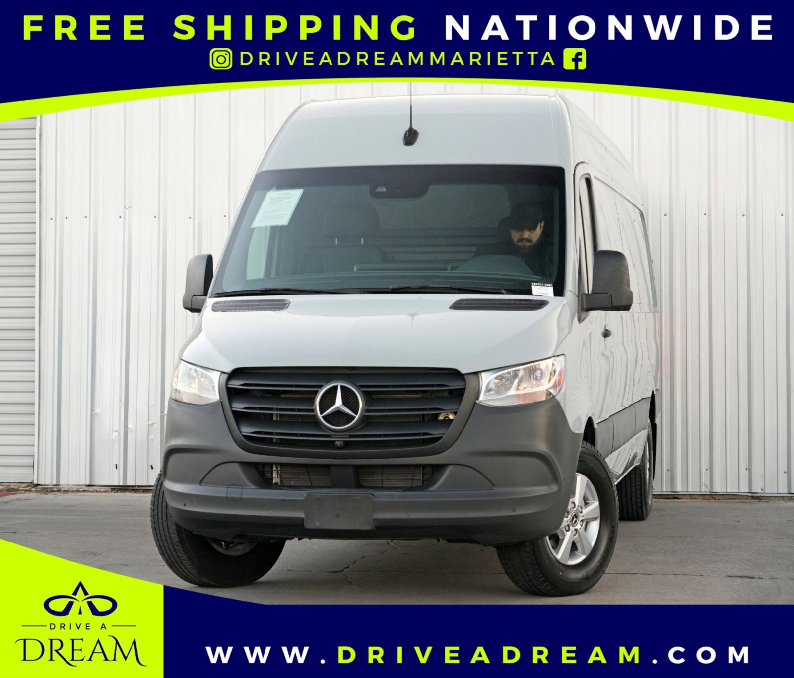 Used 2023 Mercedes-Benz Sprinter 2500 w/ Acoustic Package image 1