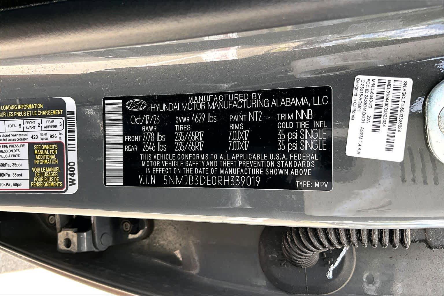 Used 2024 Hyundai Tucson SEL FWD image 34