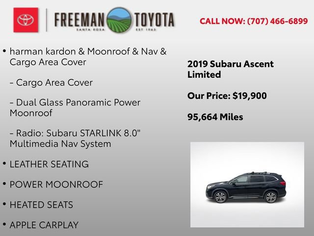 Used 2019 Subaru Ascent Limited AWD/4WD image 5
