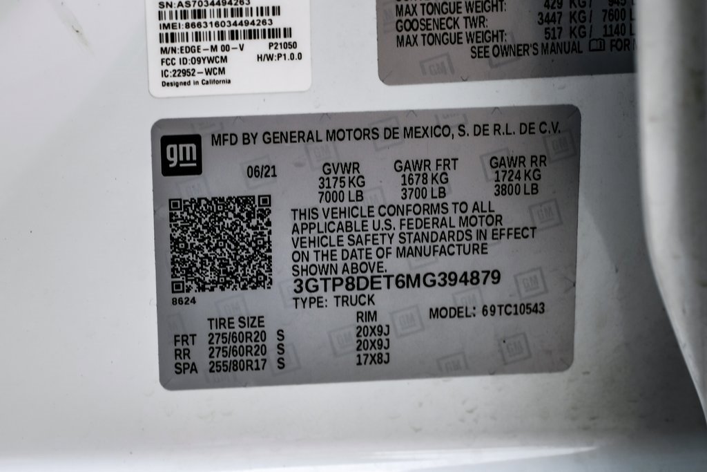 Used 2021 GMC Sierra 1500 SLT image 64