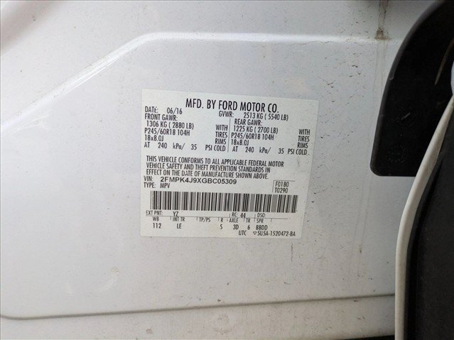 Used 2016 Ford Edge SEL w/ Equipment Group 201A AWD/4WD image 15