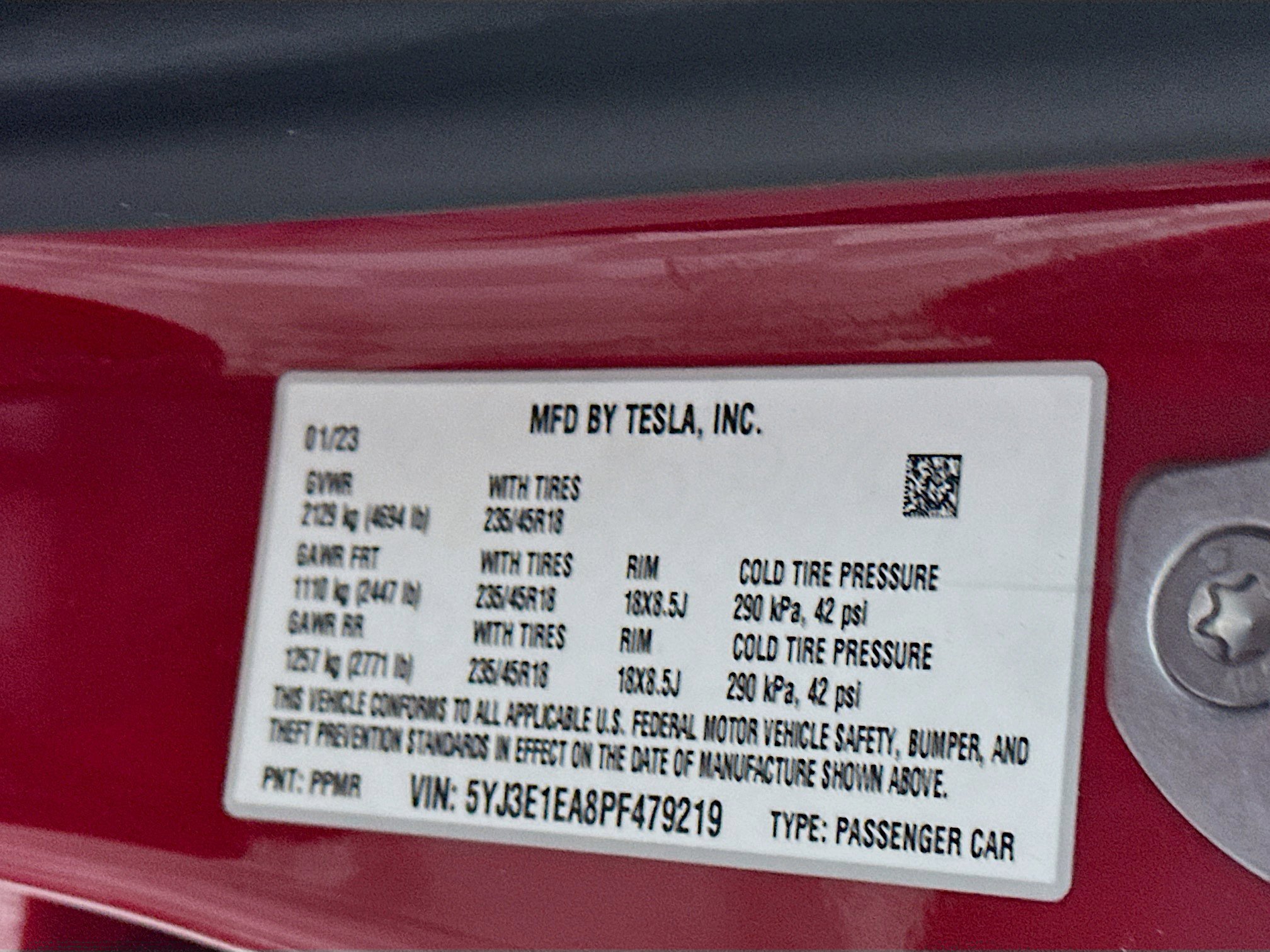 Used 2023 Tesla Model 3 Standard Range image 12