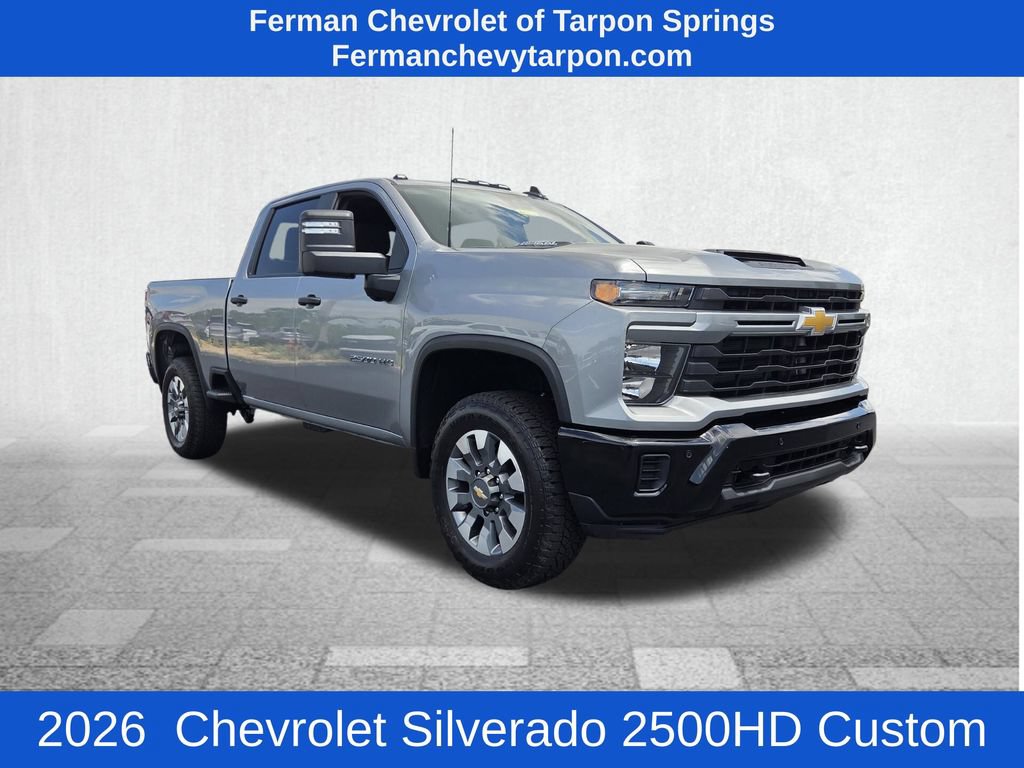 New 2026 Chevrolet Silverado 2500 Custom w/ Custom Value Package