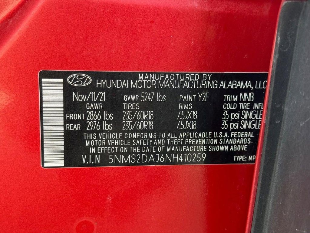 Used 2022 Hyundai Santa Fe SEL w/ Cargo Package image 28