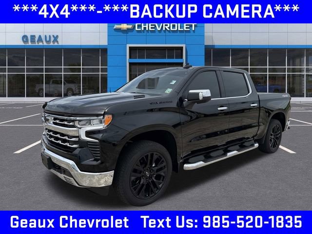 Certified 2025 Chevrolet Silverado 1500 LTZ w/ LPO, Dark Essentials Package 360° Tour