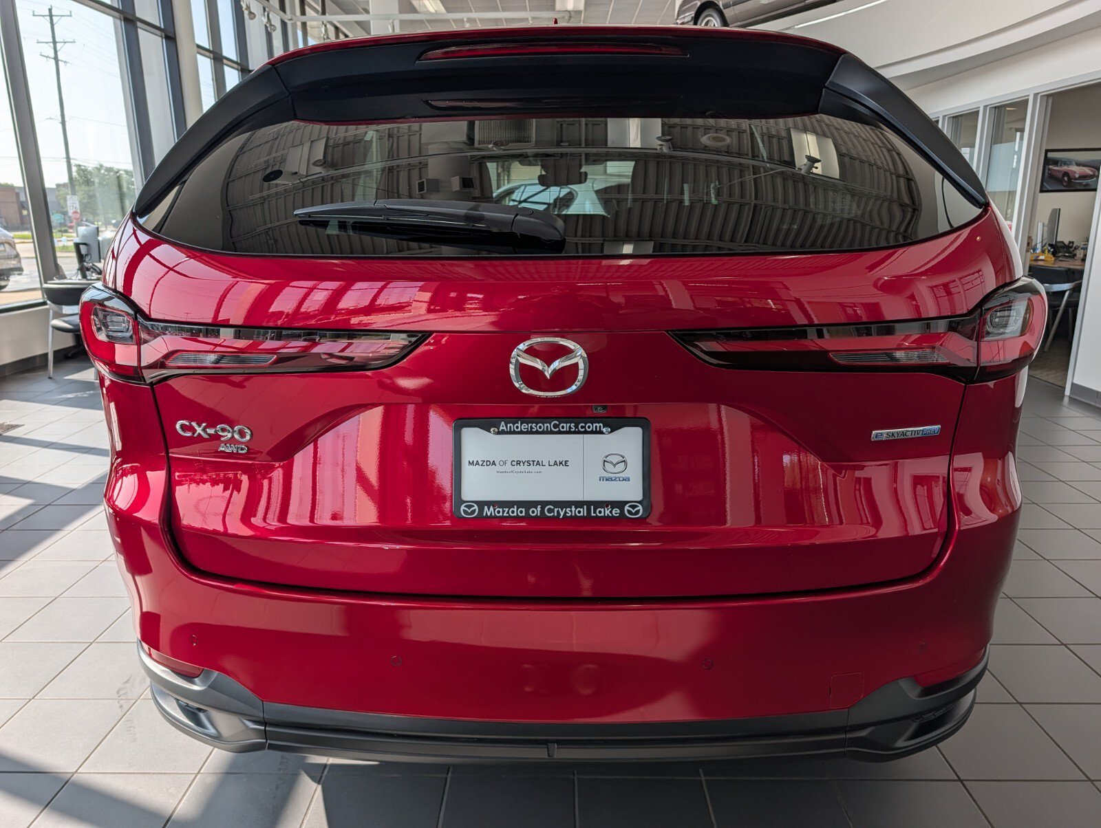 Certified 2025 MAZDA CX-90 Plug-In Hybrid w/Premium Sport AWD/4WD image 4
