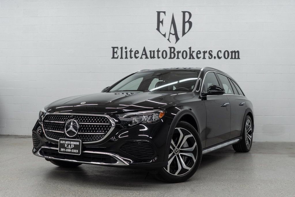 Used 2025 Mercedes-Benz E 450 4MATIC All-Terrain Wagon w/ Leather Package