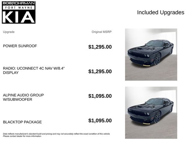 Used 2023 Dodge Challenger GT w/ Blacktop Package image 4