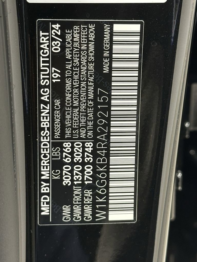 Certified 2024 Mercedes-Benz S 580e 4MATIC Sedan image 37