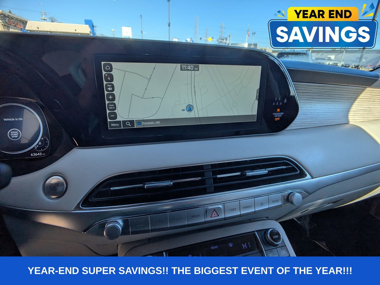 Used 2021 Hyundai Palisade Calligraphy image 29