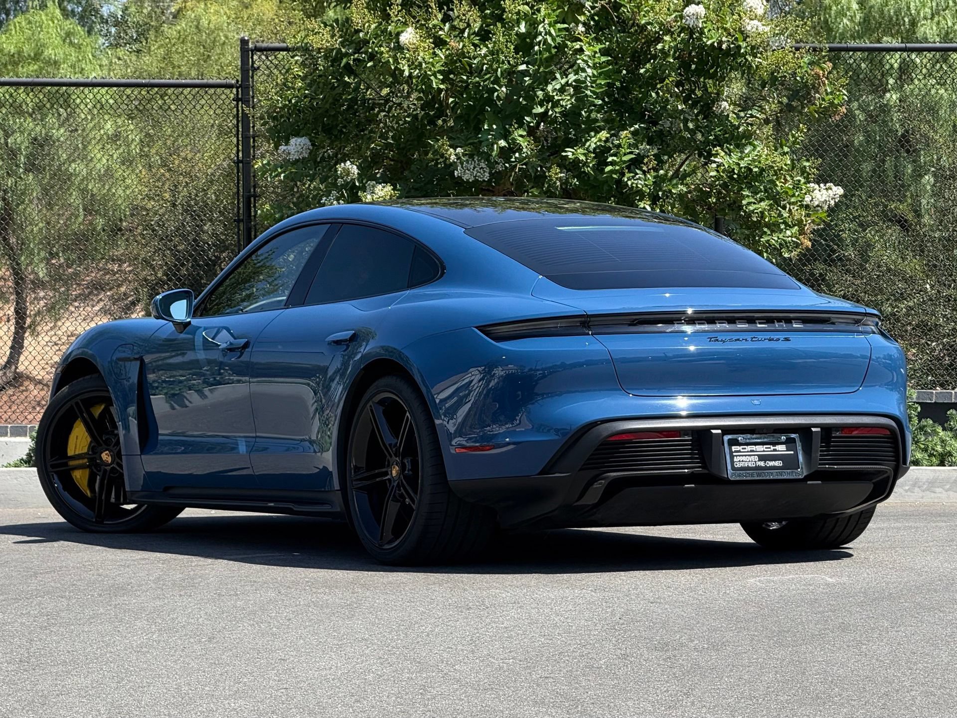 Certified 2021 Porsche Taycan Turbo S AWD/4WD image 3