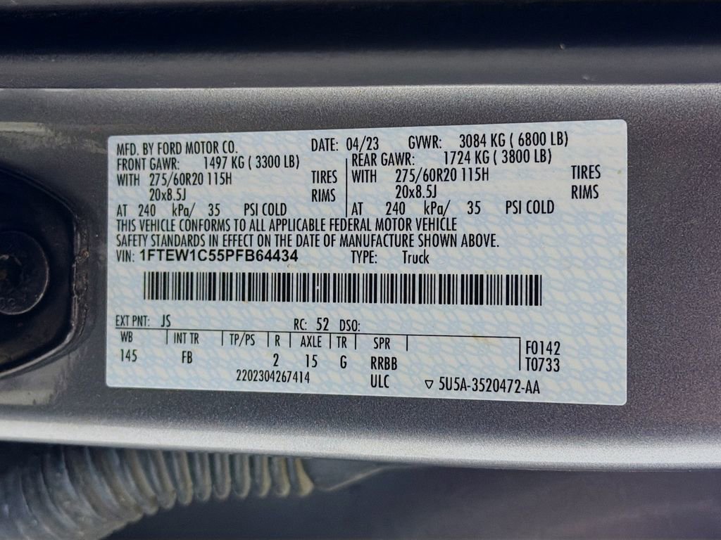 Used 2023 Ford F150 XLT w/ Equipment Group 302A High image 32