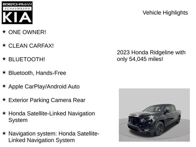 Used 2023 Honda Ridgeline Black Edition image 7