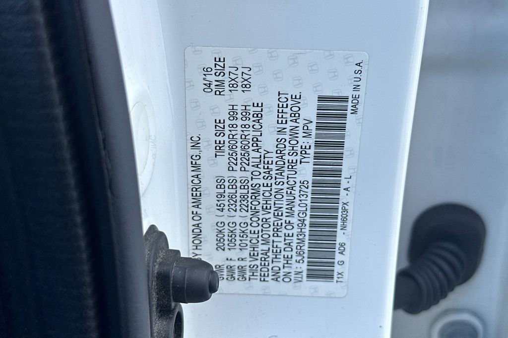 Used 2016 Honda CR-V Touring image 30