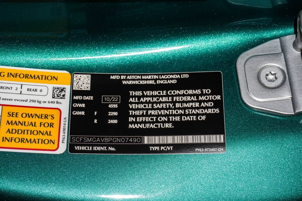 Used 2023 Aston Martin V12 Vantage RWD image 38